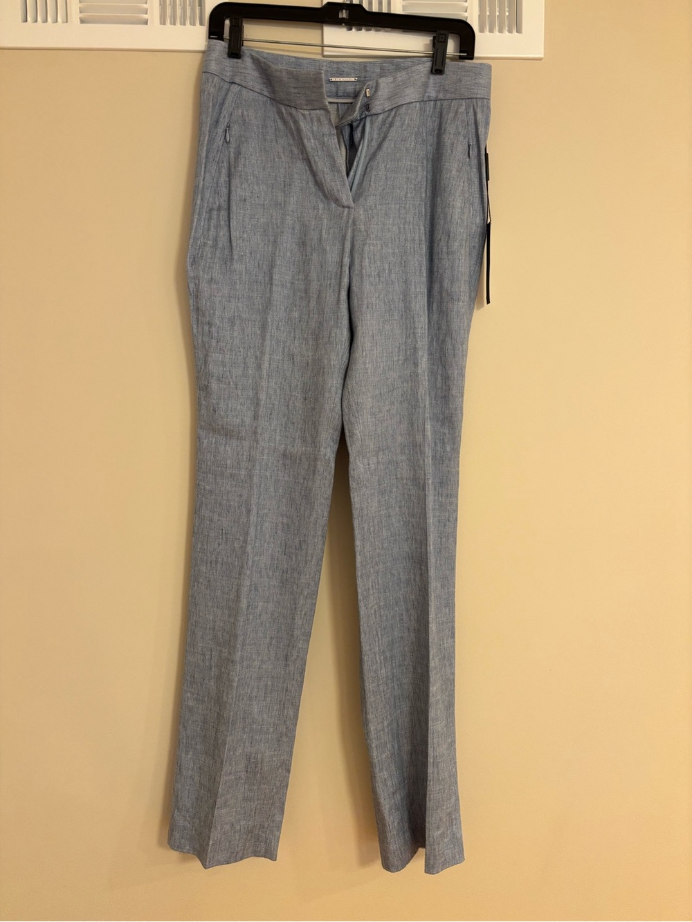 Light Blue Linen Dress Pants